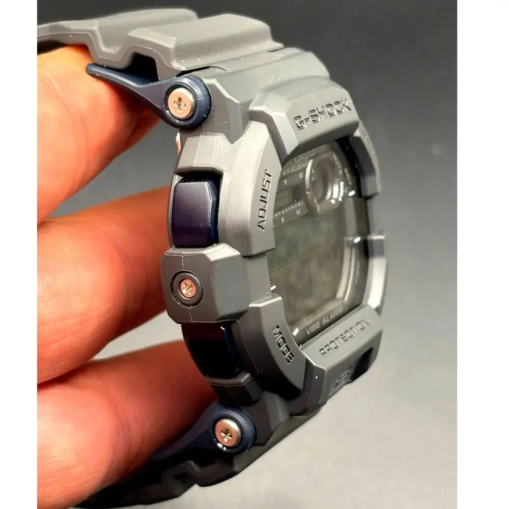 Casio G-Shock GD-350-8 Vibration Alarm Tactical Digital Men's Watch NIB Full Set